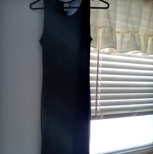 Grey ombre long dress